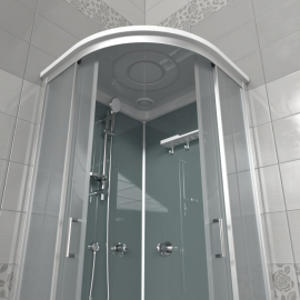 Душевая кабина Triton Прайм-Сатин-Вельвет А 90х90 низкий поддон